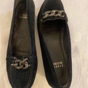 Stuart Weitzman size 6 loafers with decorative detail size 6